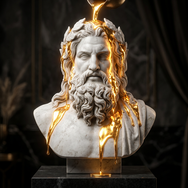 Zeus Marble Gold - Symbol of Leadership
